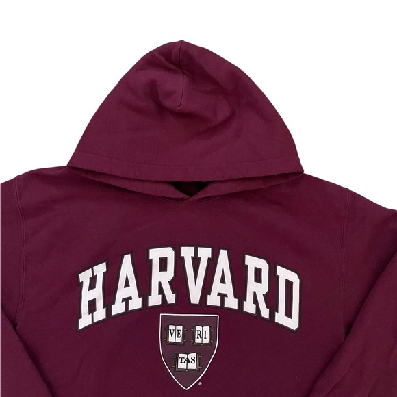 y2k harvard university graphic oversized hoodie sweatshirt sweater - Picture 5 of 5